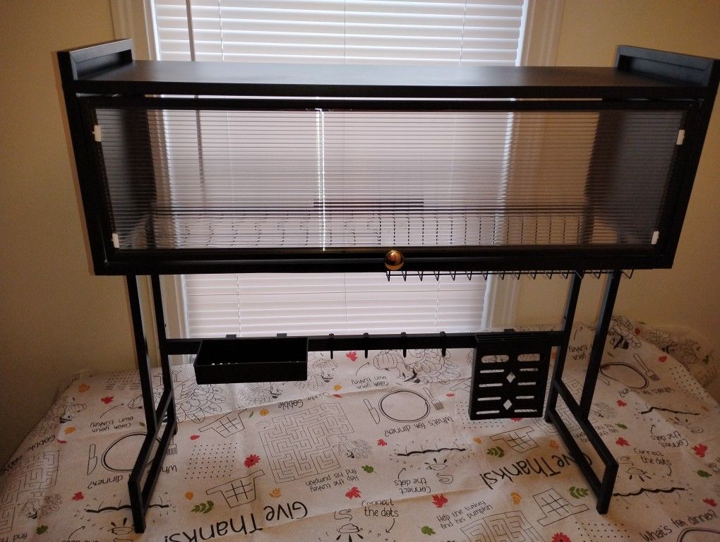 Over Counter Dish Drying Rack 