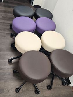 New Rolling Work Stool – 4 Colors Available – $50