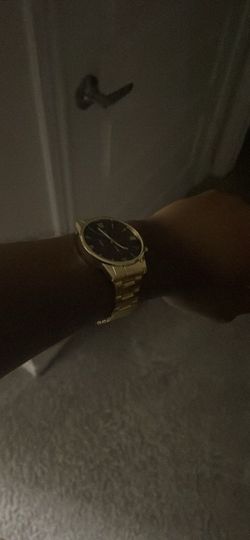 Gold watch