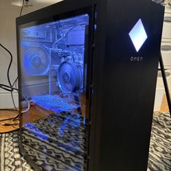 HP OMEN - 25L Gaming Desktop - 10th Generation Intel Core i5-10400 - 8GB Memory - NVIDIA GeForce GTX 1660 SUPER - 512GB SSD - Shadow Black