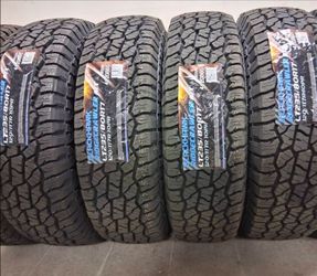 ( 4 TIRES  ) 235/80R17 BLACKHAWK ALL TERRAIN 10 PLY