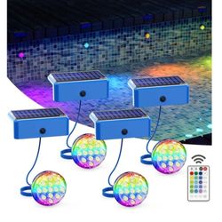 Solar  RGB Pool Lights 