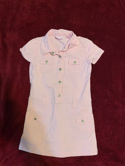 Light pink denim girls dress size 6