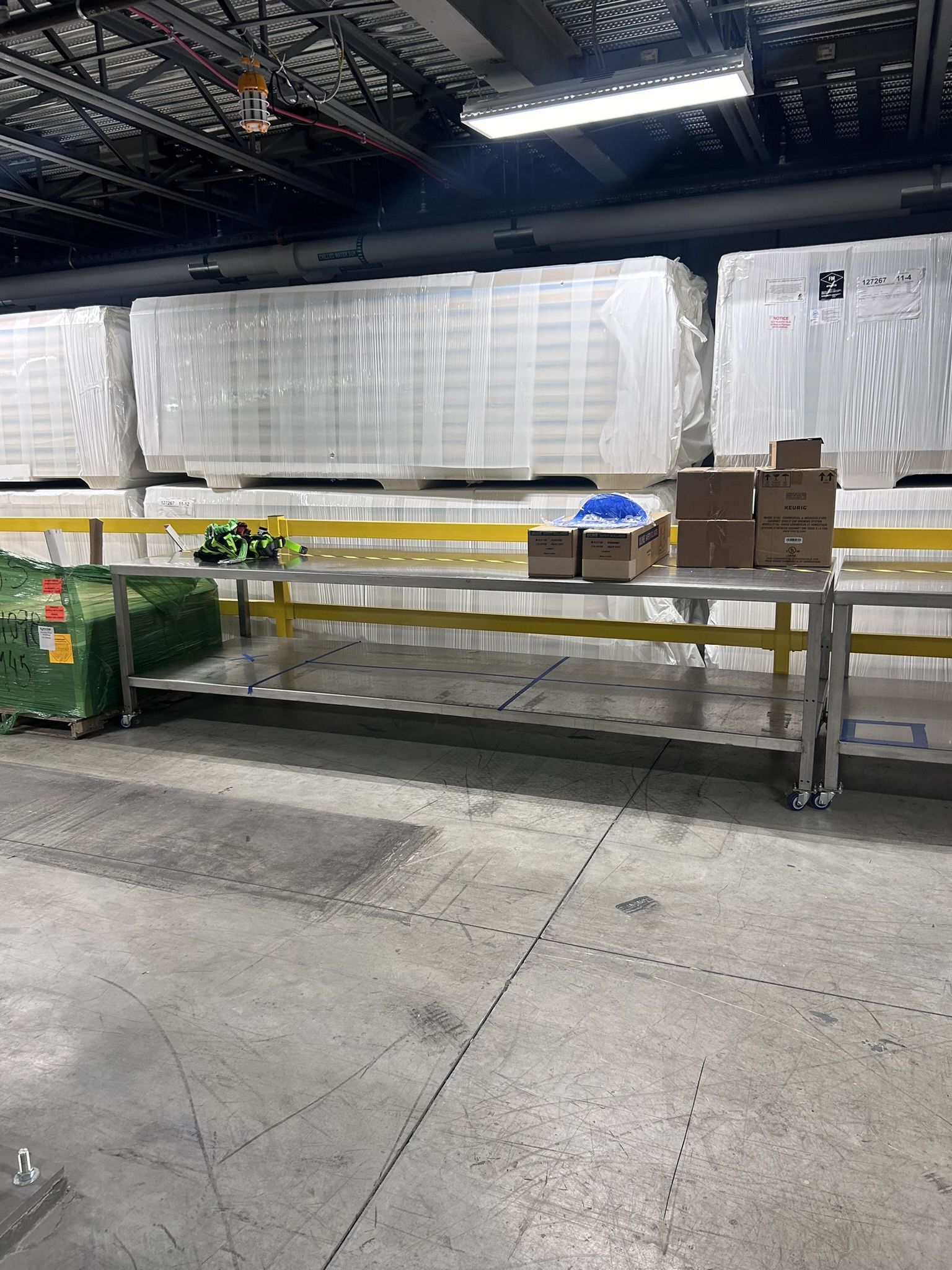 Used Stainless Steel tables