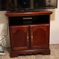 Tv Stand, Tv Console Table, Top Swivels