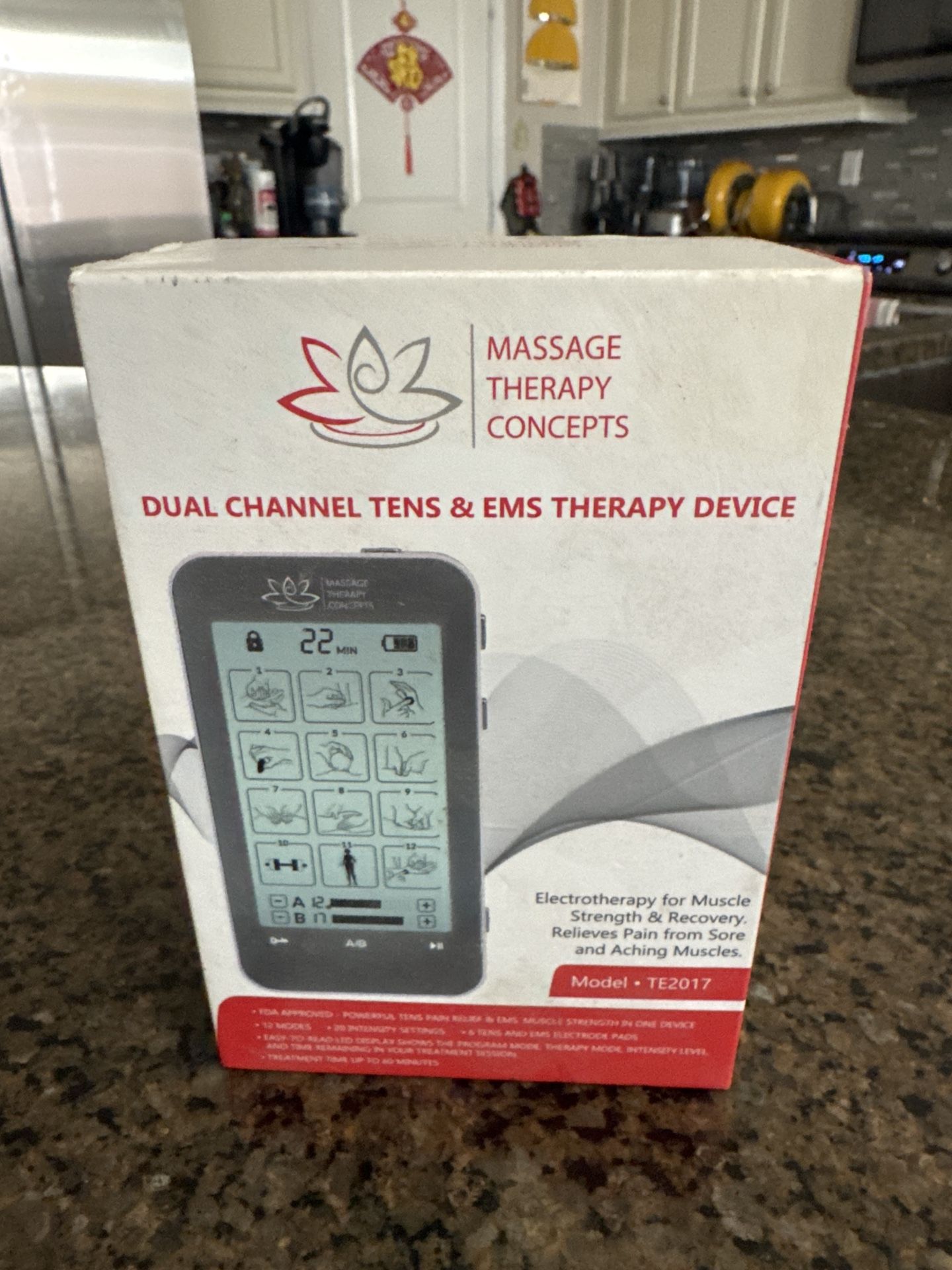 New TENS & EMS Therapy Device – Dual Channel Model TE2017