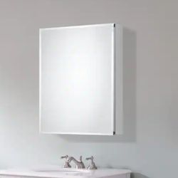 Hampton Bay Pegasus 20 in. W x 26 in. H Rectangular Medicine Cabinet with Mirror