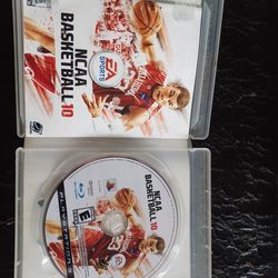 NCAA BASKETBALL 10 PS3 GAME $80 FINAL PRICE READ DESCRIPTION AND SEE ALL PICTURES