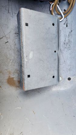 1995 cadillac license plate bracket