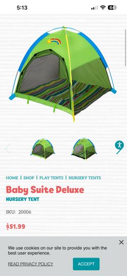 Pacific Kids Play Tent Used A Few Times !!