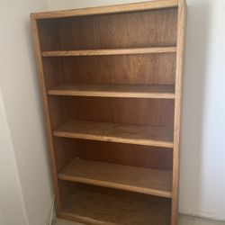 Wooden Bookshelves (set of 2)