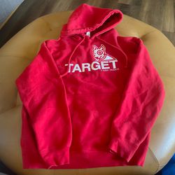 Target Employee Red  Sweatshirt Hoddie 