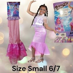 Mermaid Costume Size Small 6/7 $10