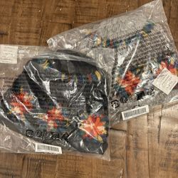 Supreme S/S 25’ Week 1 Crochet Beanie, & F*ck Off Beanie Black 