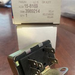 1967 - 77 Headlamp Motor Relay/ AC Blower Relay Camaro Rally Sport, Corvette