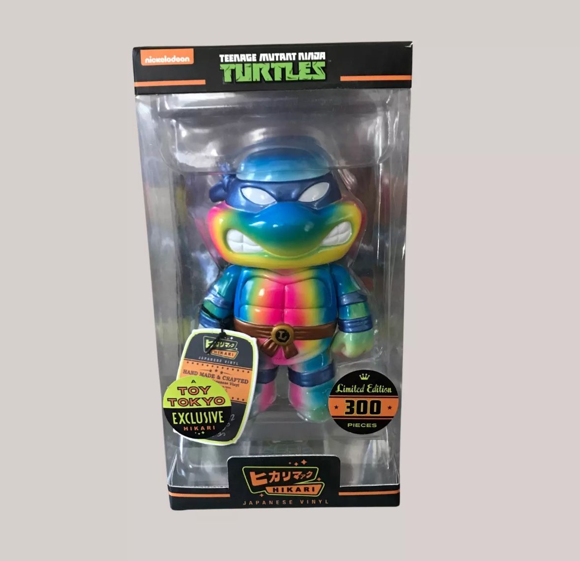 Funko Hikari Japanese Vinyl Teenage Mutant Ninja Turtles Leonardo Toy Tokyo EXCL