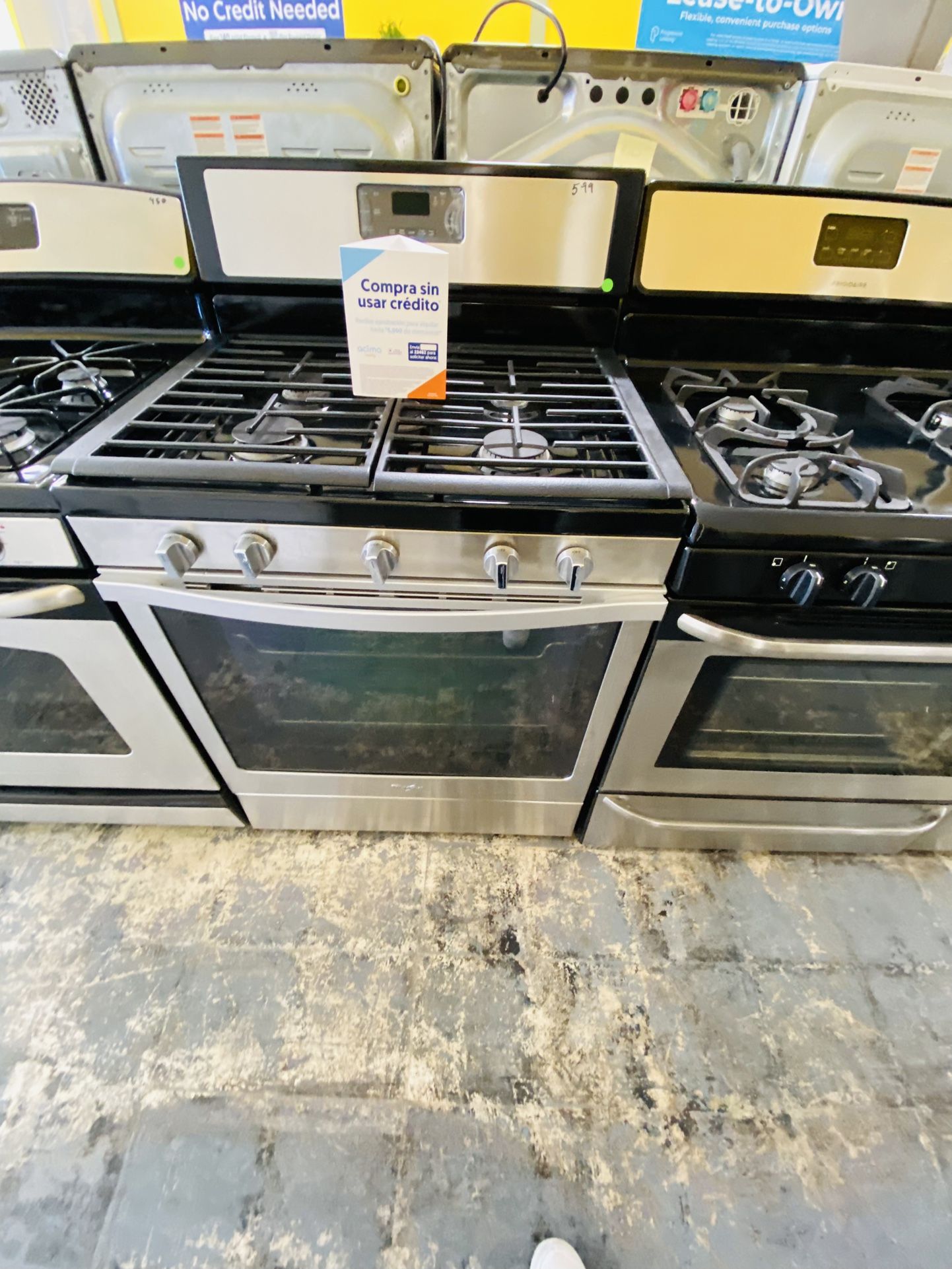 Whirlpool Stove No Credit Needed