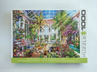 Eurographics 1000 piece Glass Garden Jigsaw Puzzle