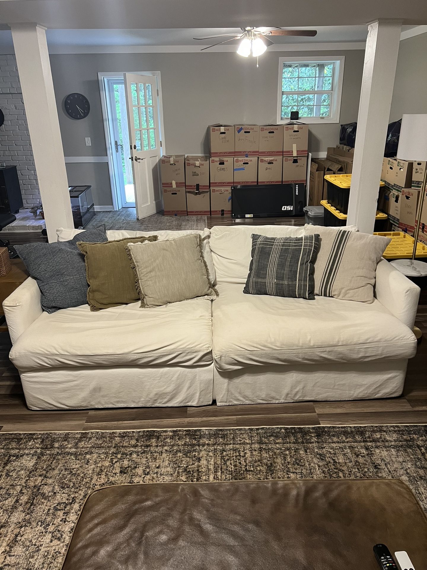 Crate And Barrel Comfy Couch!