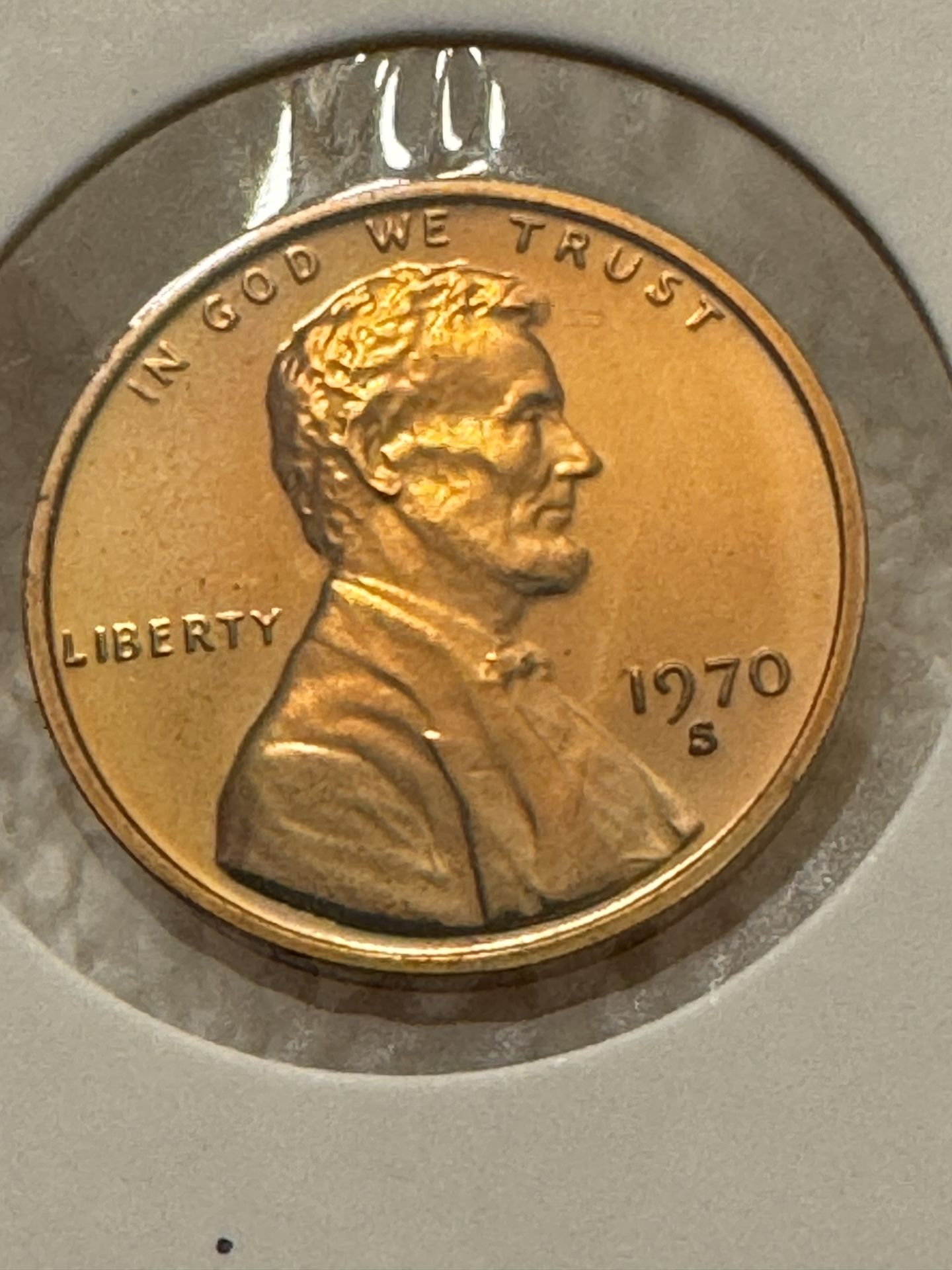 1970-S Proof Lincoln Penny (GEM BU