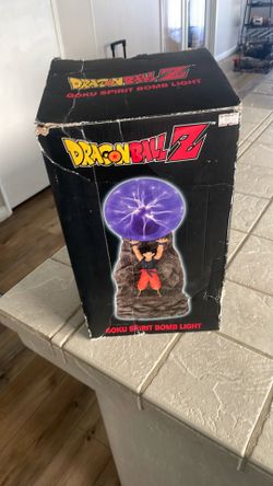 Goku spirit bomb lamp