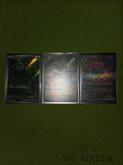 Pokémon TCG Bulbasaur, Ivysaur & Venusaur ex Card Set