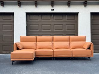 🛋️ Sectional Couch/Sofa - Camel - Delivery Available 🚛