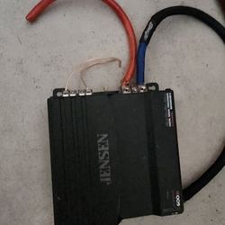 Jensen XDA92RB 2-Channel Car Amplifier – 600W Peak – Untested – AS-IS
