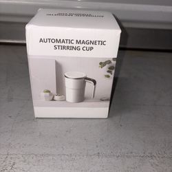 Automatic Magnetic Stirring Cup, an electric mug designed for hands-free mixing