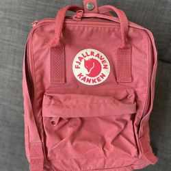 Fjallraven Kanken Mini backpack in brick red ox 