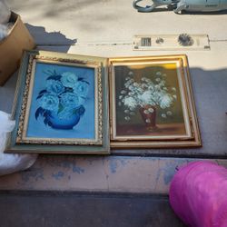 Oil Paint With Frame