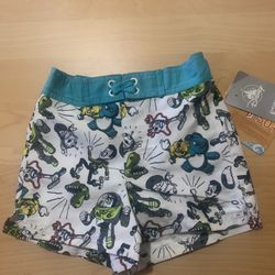 Toy Story Swim Trunks For Boy Size 3