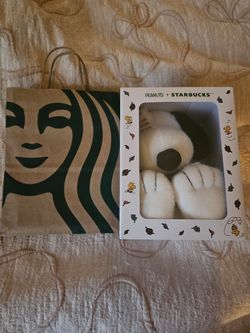 Starbucks Snoopy Plushie New