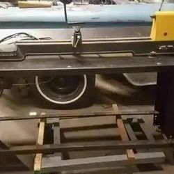 Rockwell 4 Speed Wood Lathe Model No. 46-111 With Original Metal Stand Tool Shop Tools Garage