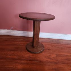 Wood End Table 