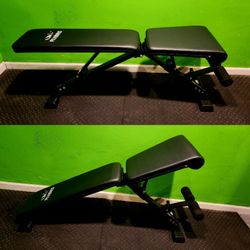 FLYBIRD ADJUSTABLE FID FOLDABLE WORKOUT WEIGHT BENCH