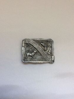 Quail unlimited belt buckle collectible