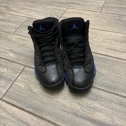 the Air Jordan 13 Black/Varsity Royal