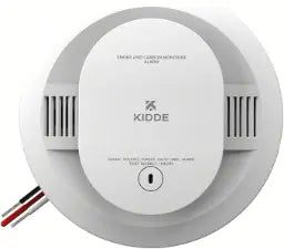 KIDDLE - Hardwired Smoke and Carbon Monoxide Alarm with AA Battery Backup, Interconnectable