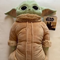 Star Wars Stuffed Animal Plush Pillow Mandalorian The Child 