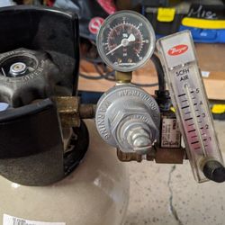 Commercial CO2 Regulator and Flow Meter w/ electronic valve for Fish Tank Aquarium or Hydro