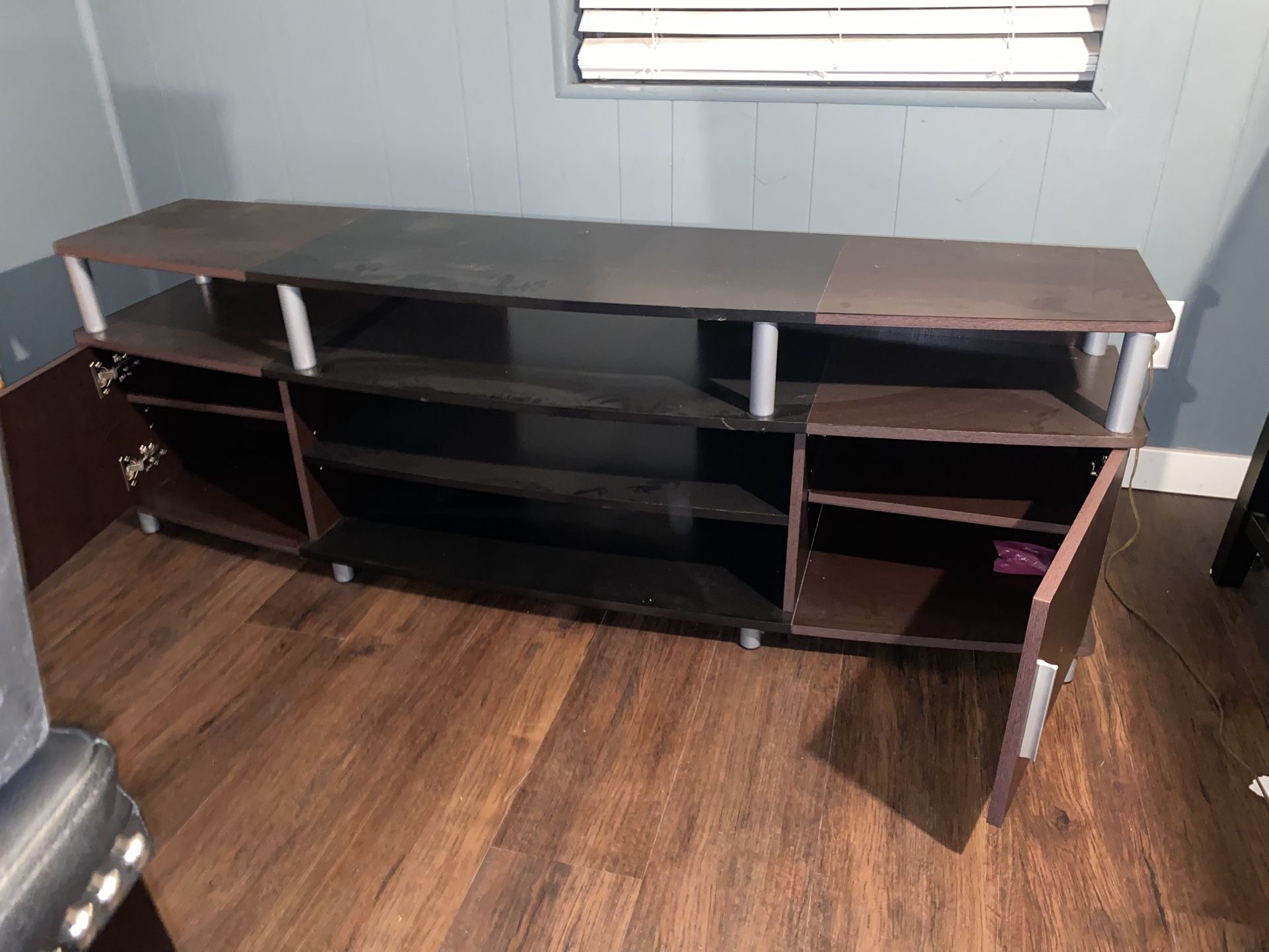 Ameriwood Home Carson TV Stand for TVs up to 70", Cherry