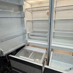🔥 Subzero Refrigerator And Freezer 54 Inch Columns Panel Ready 27” Refrigerator And 27” Freezer 🔥