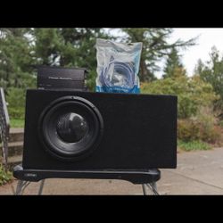 JL 12 Big Ported Box Amp And Wiring Kit