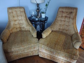pair sofa chairs.