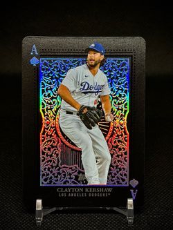Topps Series 1 2025 Clayton Kershaw #AA-10 Dodgers All Aces Insert