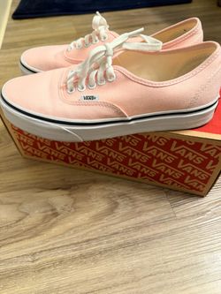 Chalk Pink Vans 6.5 men 8.0 women