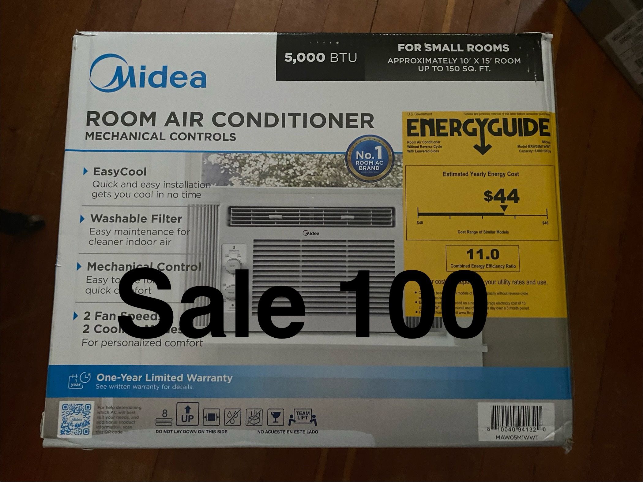 Air Conditioner Midea 5000 BTU Brand New