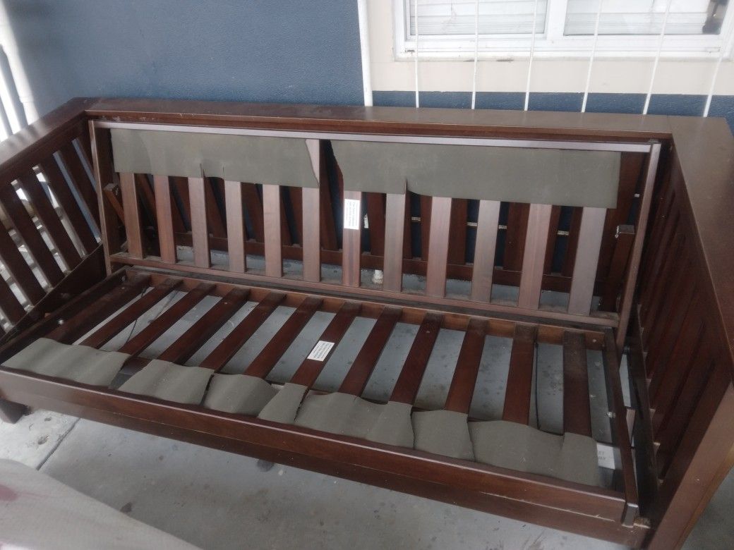 Solid Cherry Wood Futon Frame