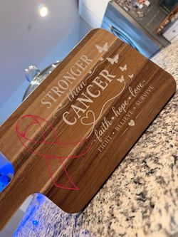 Custom Laser Engraving – Cutting Boards, Tumblers, Patches & Gifts